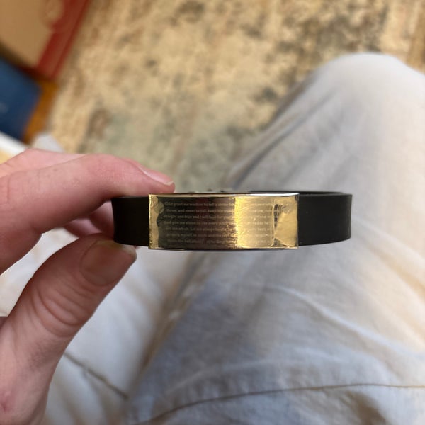 Baseball Prayer Bracelet