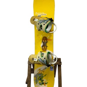 122cm Burton Chopper Snowboard w/ Burton Freestyle Bindings