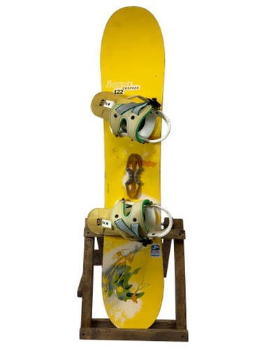 122cm Burton Chopper Snowboard w/ Burton Freestyle Bindings