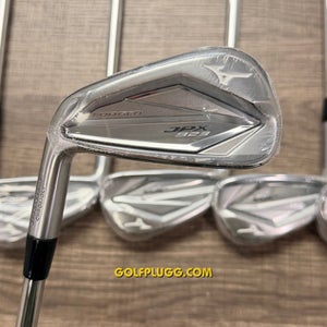 New- Left-Handed Mizuno JPX 923 Forged Iron Set 4-PW / Dynamic Gold, Stiff (288)