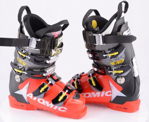 Atomic Mondo 29.5 Men's Racing Redster World Cup 130 Ski Boots (New in box) Clearance Store