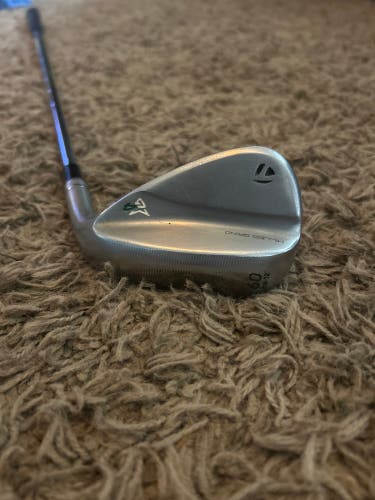 Men's TaylorMade Milled Grind 4 Right Handed Wedge Wedge Flex 60 Degree Steel Shaft (Used)