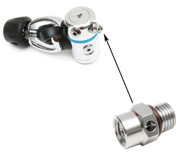 1st Stage Regulator OPV 180-200PSI Over Pressure Relief Valve Scuba Dive LP 3/8"