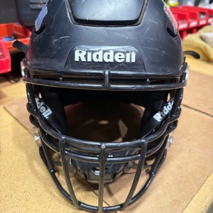 USED RIDDELL FLEX ADULT HELMET - XL - FLAT BLACK
