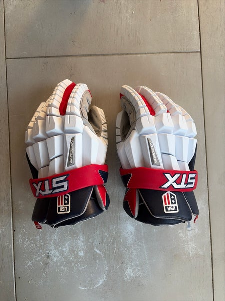 STX Surgeon RZR2 Lacrosse Gloves Extra Large (New)