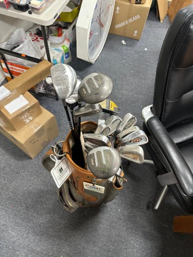 Wilson Pro Staff Left Hand Iron Set & Additional Lefty Clubs