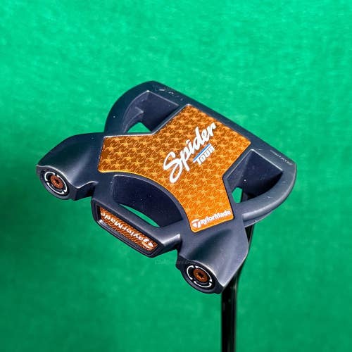 TaylorMade Spider Tour Black T7-CB DB 35" Mallet Putter W/ Super Stroke & HC