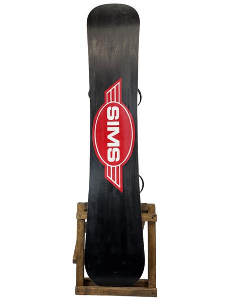 160cm Sims Absolute Snowboard W/ Sims Tactical Sub-Unit Bindings 