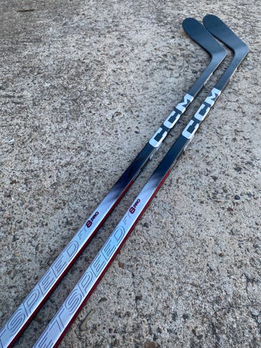 2 Pack CCM JETSPEED FT8 PRO Pro Stock Hockey Stick Grip P28 75 Flex Left 7553