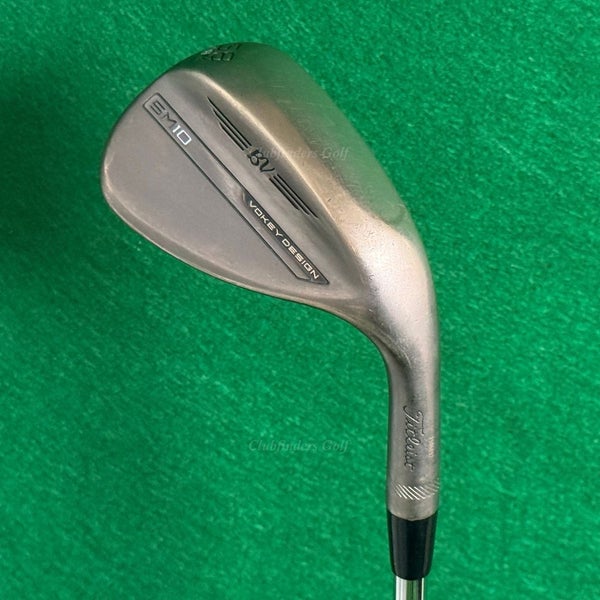 Titleist Vokey SM10 Nickel 58-8M 58 Lob Wedge Vokey Design Steel Wedge Flex
