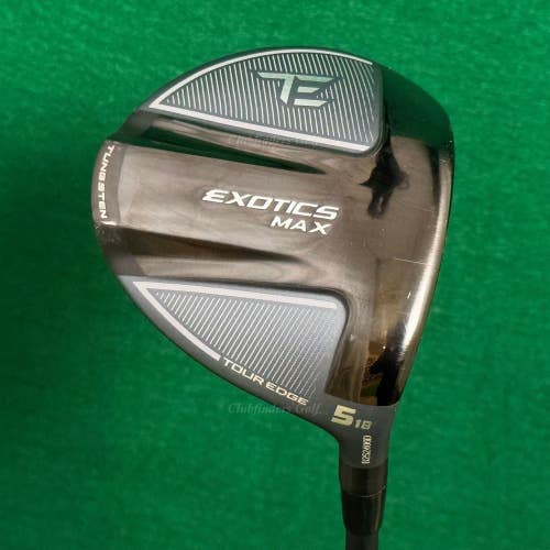 Tour Edge 2025 Exotics MAX 18 Fairway Wood 5 Ventus Red 6-R Regular
