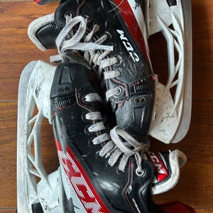 2021 CCM JetSpeed FT4 Hockey Skates Regular Width Size 1 (Used)