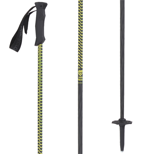 44in (110cm) Black Crows Stans Ski Poles (New)