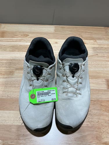 Ecco (Used) Size M 9.5 (W 10.5) White Men's Golf Shoes