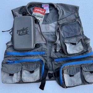 Perfect Hatch The Covert Fly Fishing Vest Size S/M - New READ