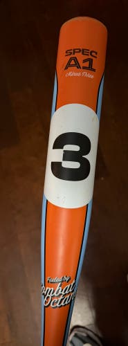 2026 Combat MFG Spec A1 Alloy BBCOR Certified Bat (-3) 30 oz 33" (Used)