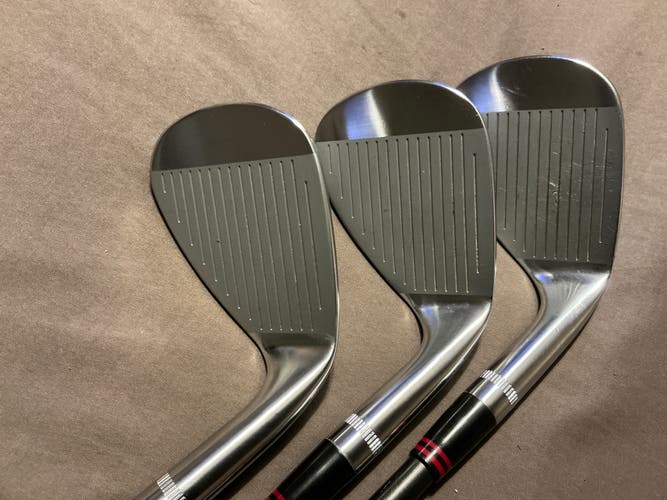 Ben Hogan Equalizer II Chrome Left Hand Wedge Wedge Flex Graphite Shaft 52, 56, & 60 Degree (Used)