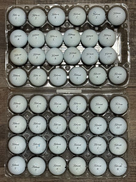 48 Titleist Pro V1 Golf Balls - 4A Near-Mint Condition, 2024 Model