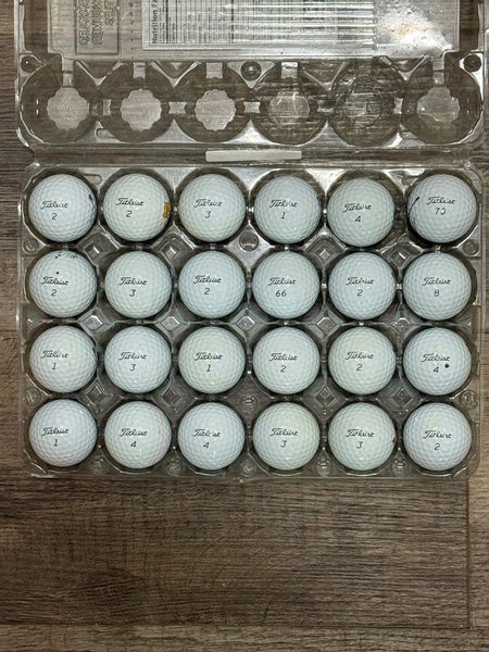 24 Titleist Pro V1 Golf Balls - 4A Near-Mint Condition, 2024 Model