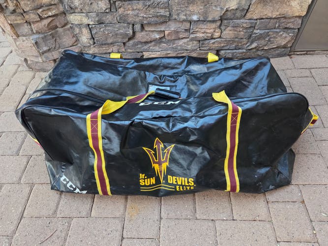 Used CCM Goalie Bag - Junior Sun Devil Elite - Good Used Condition