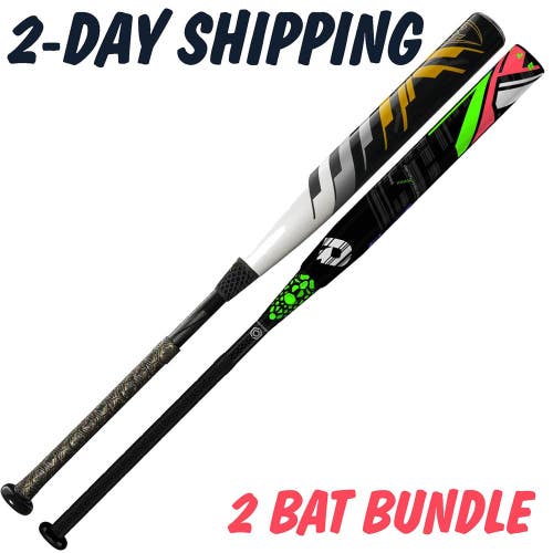 FASTPITCH BAT 34"/24 oz BUNDLE | 2024 Louisville Meta X + 2015 DeMarini CF7 Insane | BRAND NEW