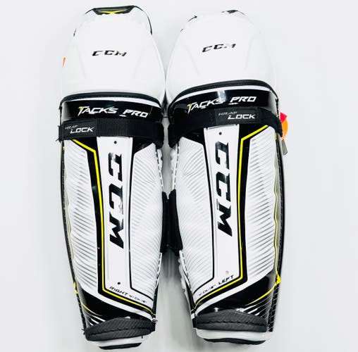 New CCM Tacks Pro Shin Guards-16"