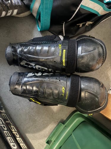 Senior CCM XF Pro 14" Shin Pads (Used)