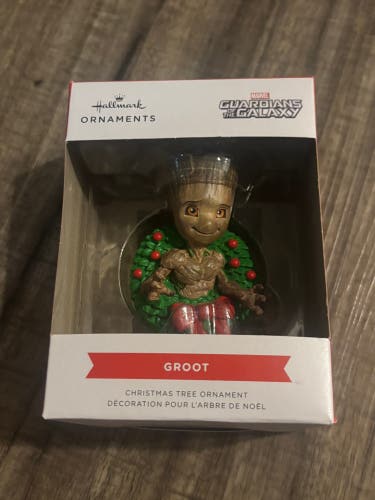 Disney Guardians of the Galaxy Groot Hallmark Christmas Tree Ornament New in Box