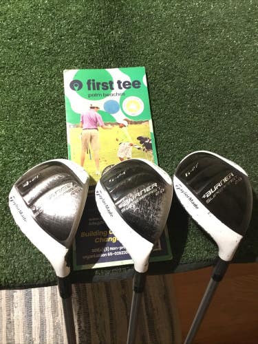 Taylormade Ladies Burner Superfast 2.0 Rescue Hybrids Set 4H, 5H, 6H Graphite 50