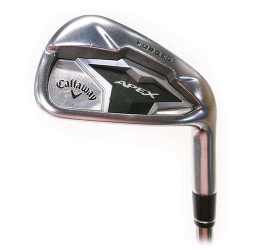Callaway Apex CF19 Forged 7 Iron 2* Flat Graphite Recoil ZT9 460 F3 Regular Flex