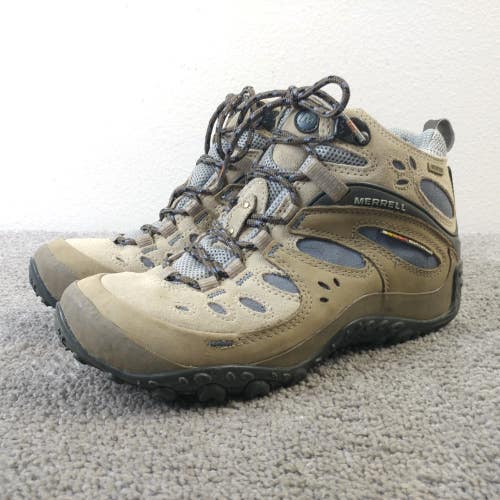 Merrell Chameleon Arc 2 Mid Womens Size 8 Waterproof Hiking Boots Trail Brown