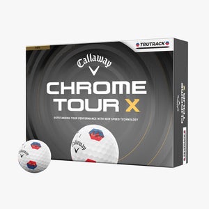 CALLAWAY CHROME TOUR X TRUTRACK 2026 GOLF BALL DOZEN