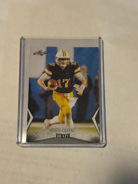 Leaf NFL Draft JOSH ALLEN card