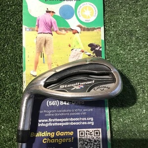 Callaway Left Handed Steelhead XR 360CF Gap Wedge (GW) Regular XP 95 ST 15 Steel