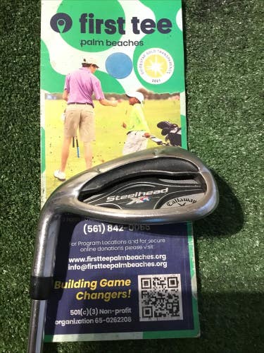 Callaway Left Handed Steelhead XR 360CF Gap Wedge (GW) Regular XP 95 ST 15 Steel