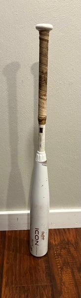 2024 Rawlings Icon Composite USSSA Certified Bat (-10) 20 oz 30" (Used)