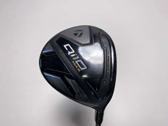 TaylorMade Qi10 MAX 7 Fairway Wood 22* Fujikura Speeder NX 50g Senior RH
