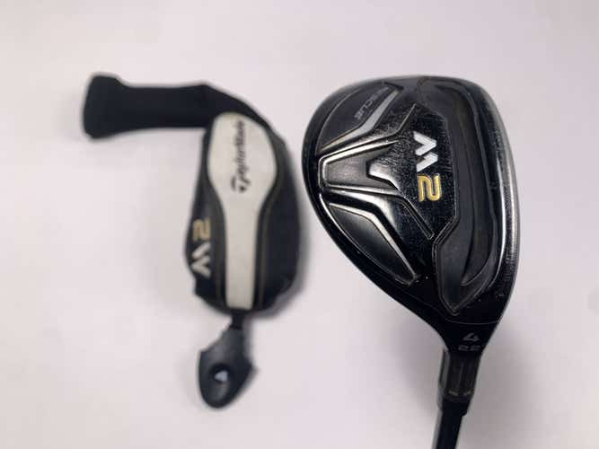 TaylorMade M2 4 Hybrid 22* REAX 65g Regular Graphite Mens RH HC