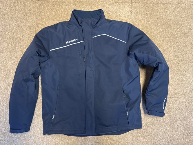 Blue Men's small Bauer winter jacket (Used)