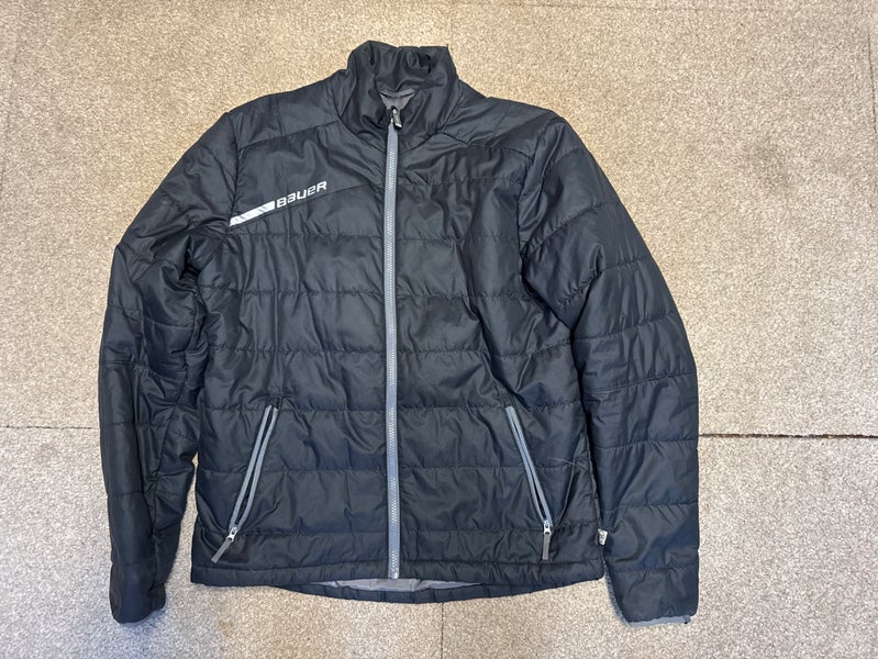 Men’s Black Small Bauer Team Puffer Jacket