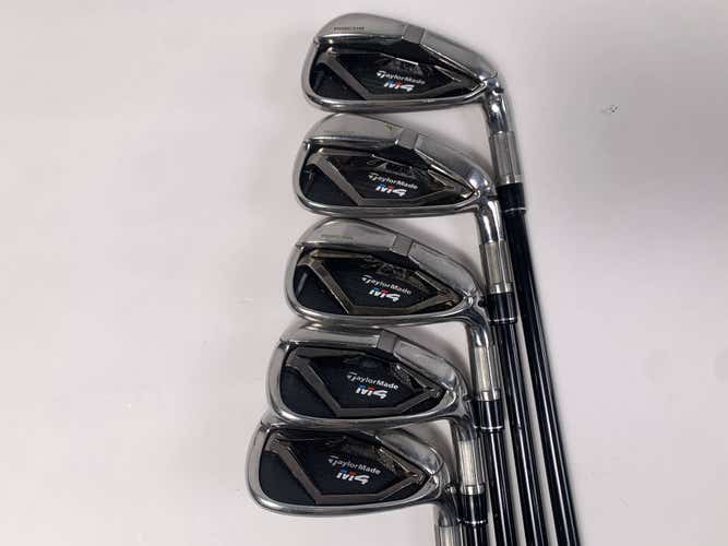 TaylorMade M4 Iron Set 6-PW Fujikura Atmos 6R Regular Graphite Mens RH