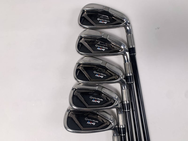 TaylorMade M4 Iron Set 6-PW Fujikura Atmos 6R Regular Graphite Mens RH