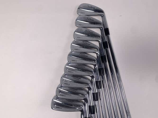 Titleist 690 MB Forged Iron Set 2-PW True Temper DG X100 Extra Stiff Steel RH