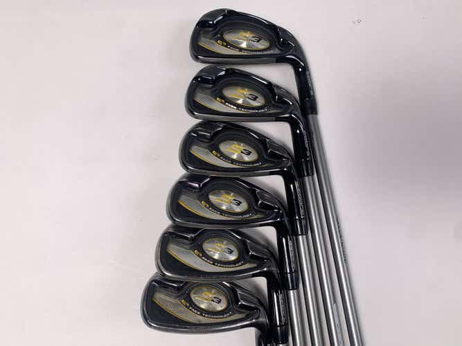 Cobra S3 Iron Set 5-PW+AW Aldila NV-3 60g Senior Graphite Mens RH - NO 6