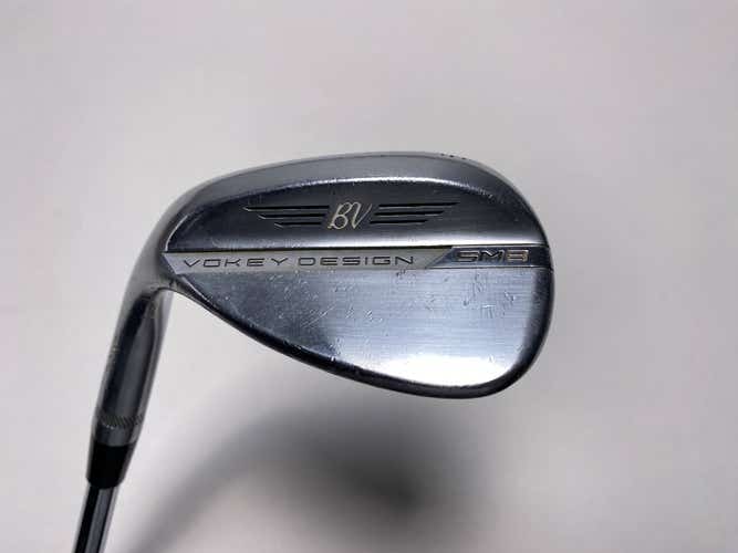 Titleist Vokey SM8 Tour Chrome Wedge 58* 10 Bounce S-Grind Wedge Steel Mens LH