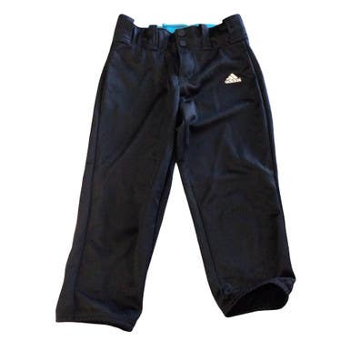Used Adidas BASEBALL PANTS BB/SB Pant Boys Black SM 11760-S000086751