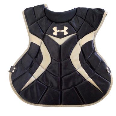 Used Under Armour UACP2-SRVS Catchers Chest Protector Black Intermed 11760-S000086743