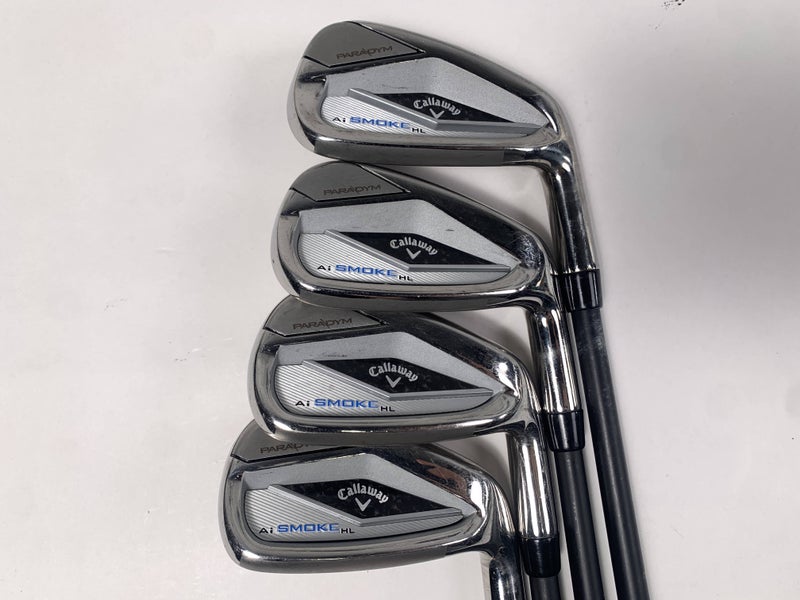 Callaway Paradym Ai Smoke HL Iron Set 7-PW Cypher Sixty 5.5 60g Regular RH +1"