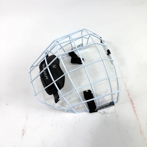 Brand New Bauer White True Vision Cage - Senior Large - #J701