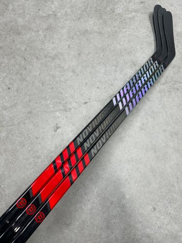 3 PACK 95 Flex Custom P28 Senior Warrior Novium Pro Left Hand Hockey Stick Pro Stock NHL (New)